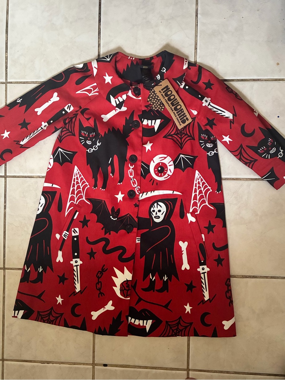Nooworks Chore Coat in Pippa Jacket NWT